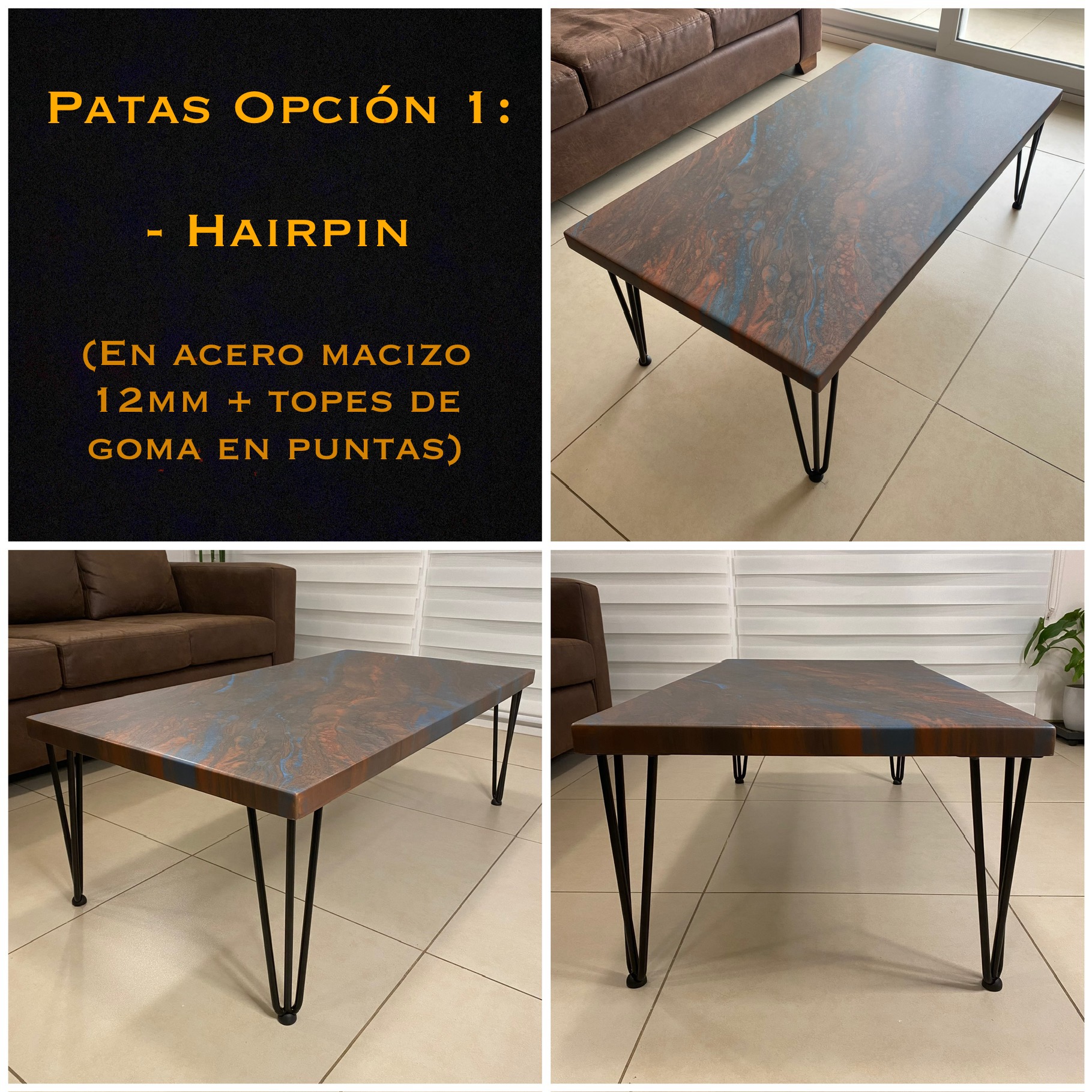 Patas Opción 1 Hairpin