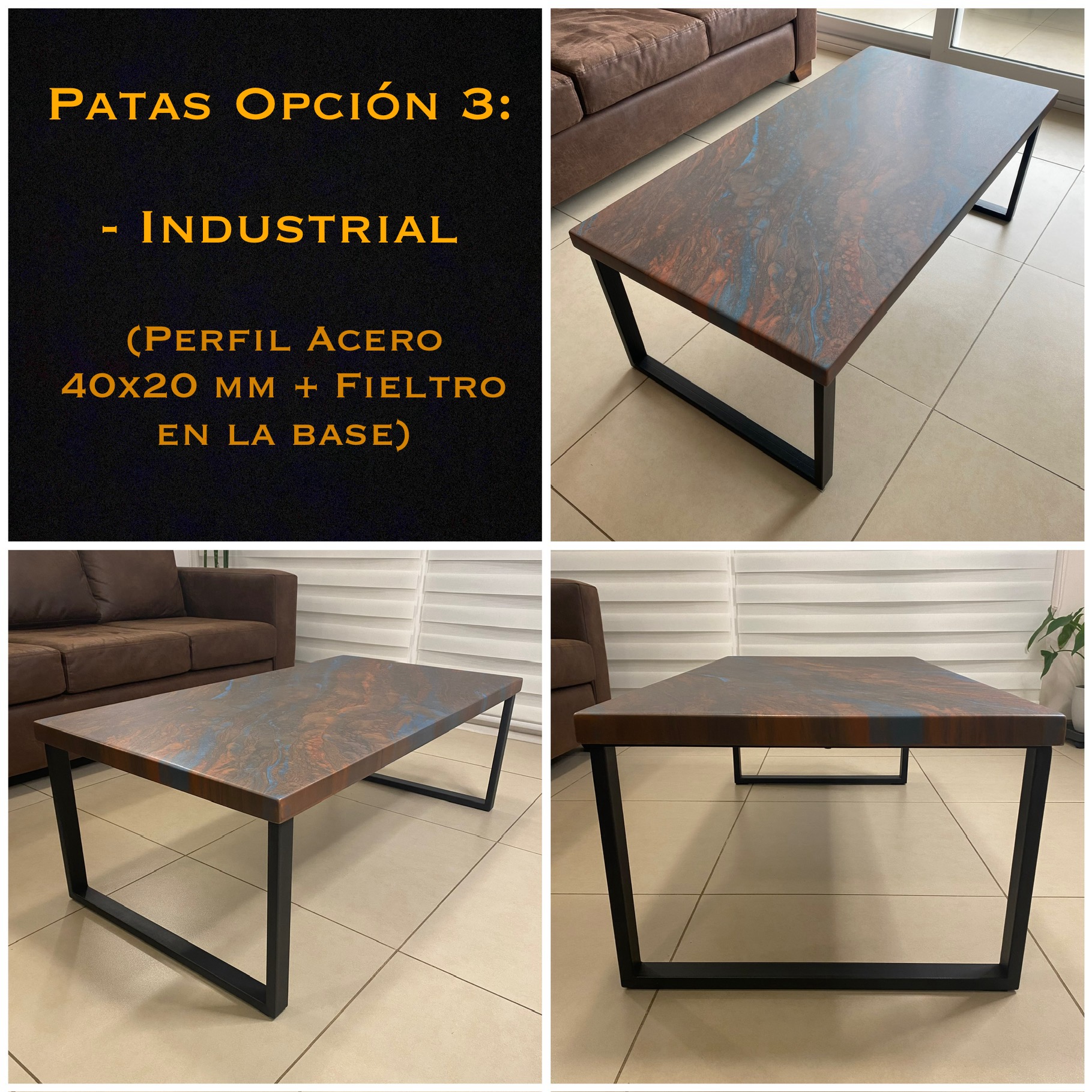 Patas Opción 3 Industrial